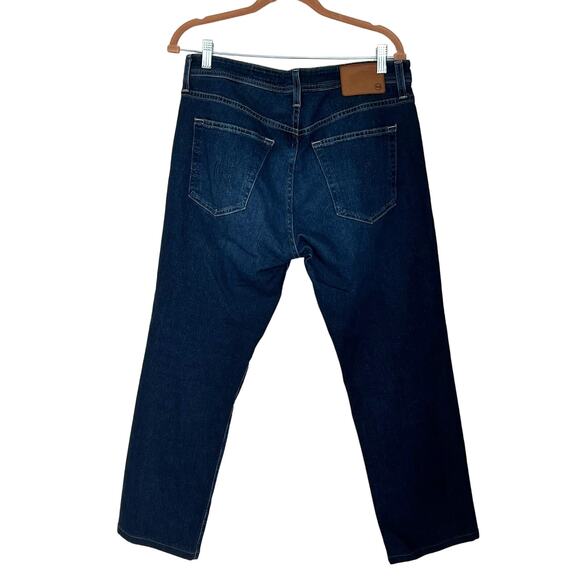 AG Adriano Goldschmied Men's Jeans 33x27 Blue Denim The Graduate Tailored Leg - Picture 1 of 13